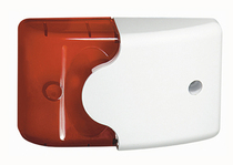 Waterproof adjustable volume horn flashing alarm sound and light anti-theft alarm horn