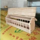 Chim bồ câu cung cấp thiết bị chim bồ câu gỗ rắn máng nhựa thép máng chim bồ câu nhựa máng chống khe máng hộp thực phẩm - Chim & Chăm sóc chim Supplies đồ ăn cho chim