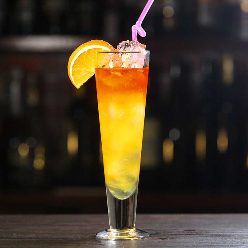 Creative Lead-Free Crystal Thickened Helicopter Cocktail Cup Long Drink Collinghab Milkshake Beer Juice Cup