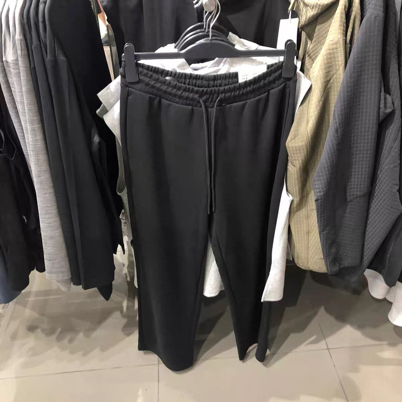 Authentic Men's Clothing from the Store, Autumn and Winter Men's Comfortable Drawstring Straight-Leg Sports Jogging Pants 1251666, No Returns or Exchanges 29