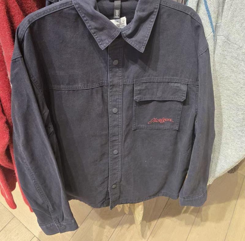 Men's Jacket 2026 Spring Loose-Fitting American-Style Cotton Canvas Shirt-Style Outerwear 1307983 Non-Returnable