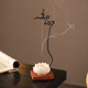Zen original intention upside down thread incense burner ornaments for home interior