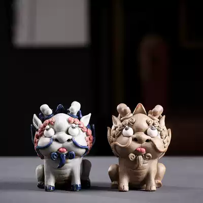 Creative cute Chinese Dragon tea pet ornaments kung fu tea table boutique tea play tea ceremony decoration craft gift decoration