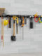 Garage Tool Storage Wall-Mounted Rack, Shovel and Rake Organizer, Garden Tool Display Rack