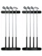 Golf Club Display, Placement, Storage, Organization, and Storage Rack for Putting Green, Course, and Clubhouse