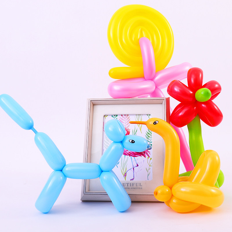 Little prince magic strip metal balloon children's woven toy cartoon thickened creative decorative strip balloon latex