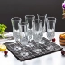 6 ly rượu sâm banh thủy tinh sáng tạo không chì thủy tinh lấp lánh rượu vang ly cocktail ly rượu vang đỏ rượu vang bộ ly - Rượu vang các loại ly uống rượu Rượu vang
