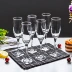 6 ly rượu sâm banh thủy tinh sáng tạo không chì thủy tinh lấp lánh rượu vang ly cocktail ly rượu vang đỏ rượu vang bộ ly - Rượu vang các loại ly uống rượu Rượu vang