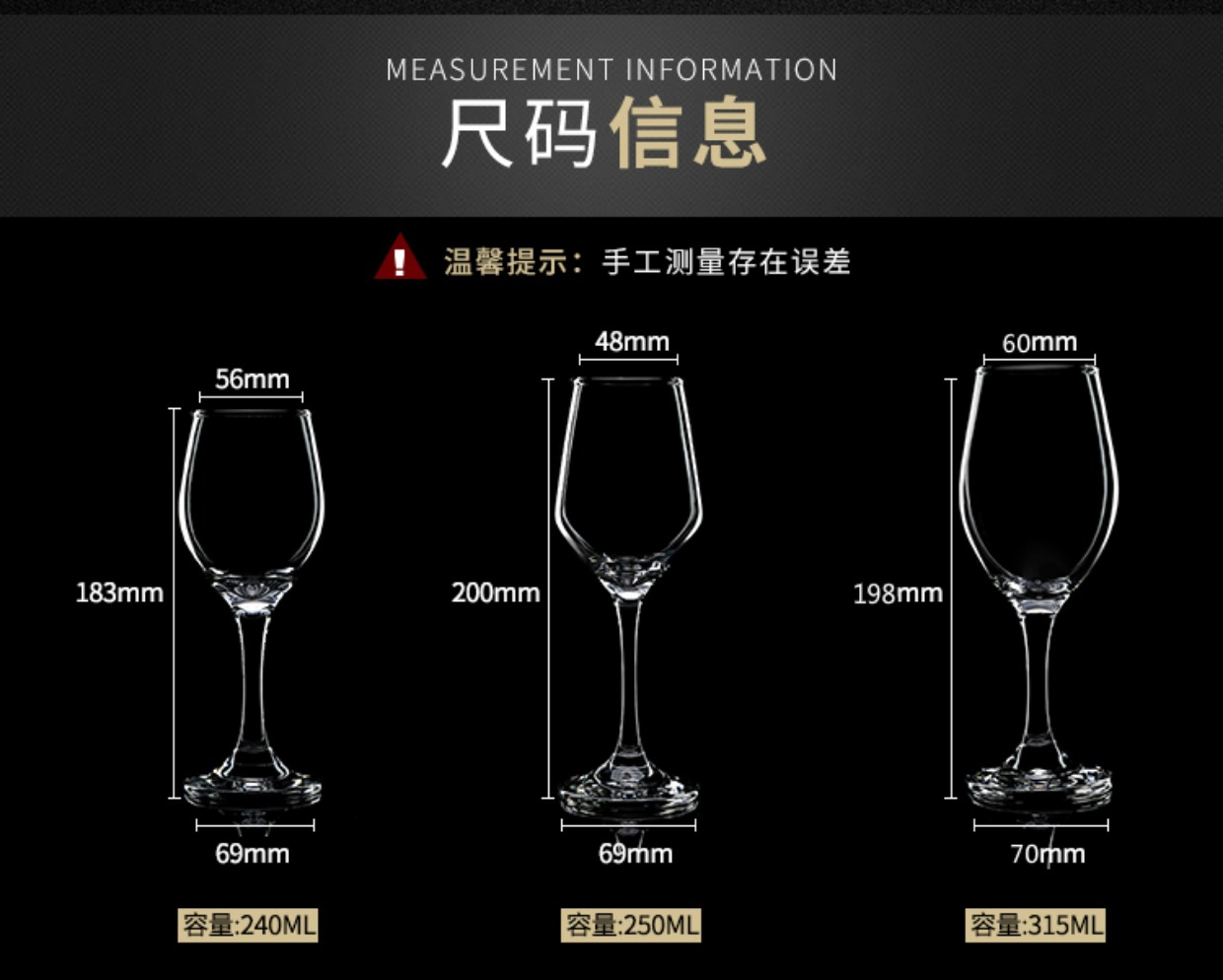 Ưu đãi đặc biệt 6 Gói ly rượu vang đỏ không chì ly thủy tinh đặt bộ rượu vang gia đình đặt ly rượu vang trắng thủy tinh sáng tạo ly rượu vang ocean