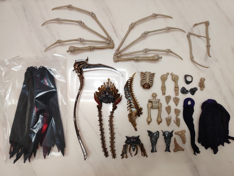 Four Knights Mythical Corps Death Wave Undead Lord Skeleton Grim Reaper Overlord Accessories Replacement Parts