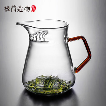 Infuser ຊາຂຽວທີ່ມີນ້ໍາຊາປະສົມປະສານແລະການກັ່ນຕອງ crescent
