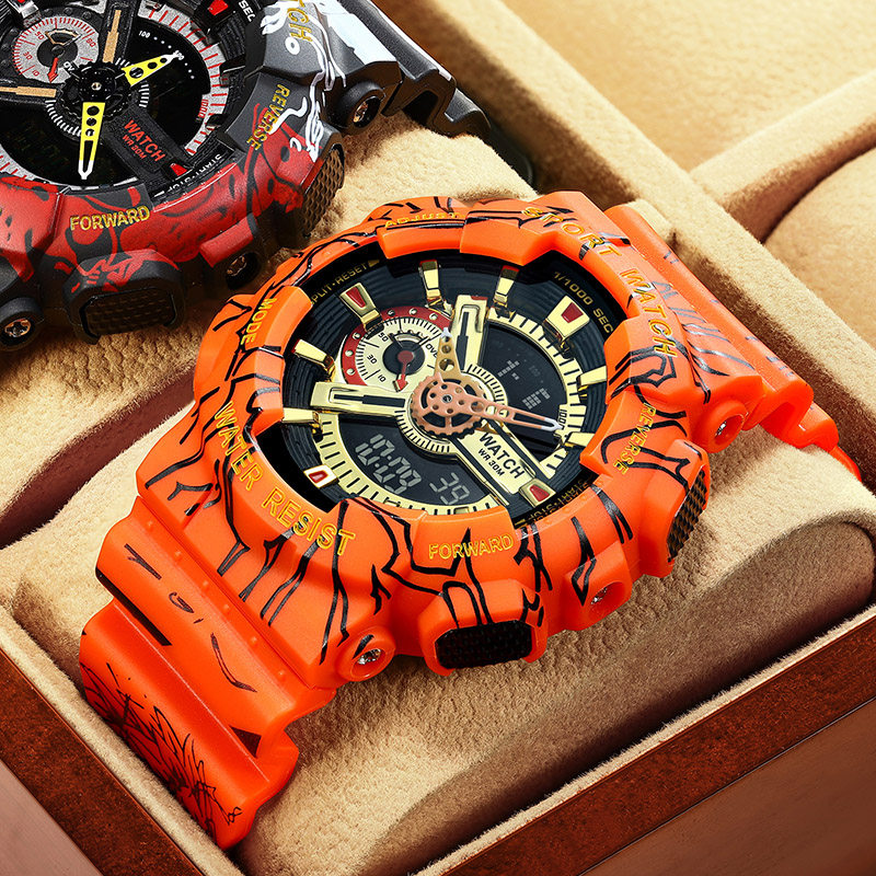 Valentine's Day gift sea thief Wang Tongan watches men and women start high school children's trendy multifunctional children's electronic watches