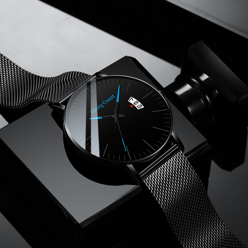 Valentine's Day gift 2022 new watch male high school middle school student trend quartz watch Korean version automatic mechanical watch