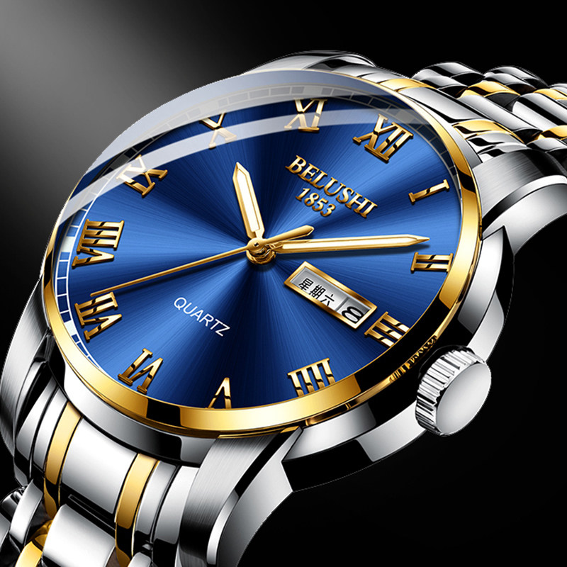 2021 New Watches Male Watch Male Watch Men Watch Full Automatic Waterproof Fine Steel Band Student Trend Men's Watches