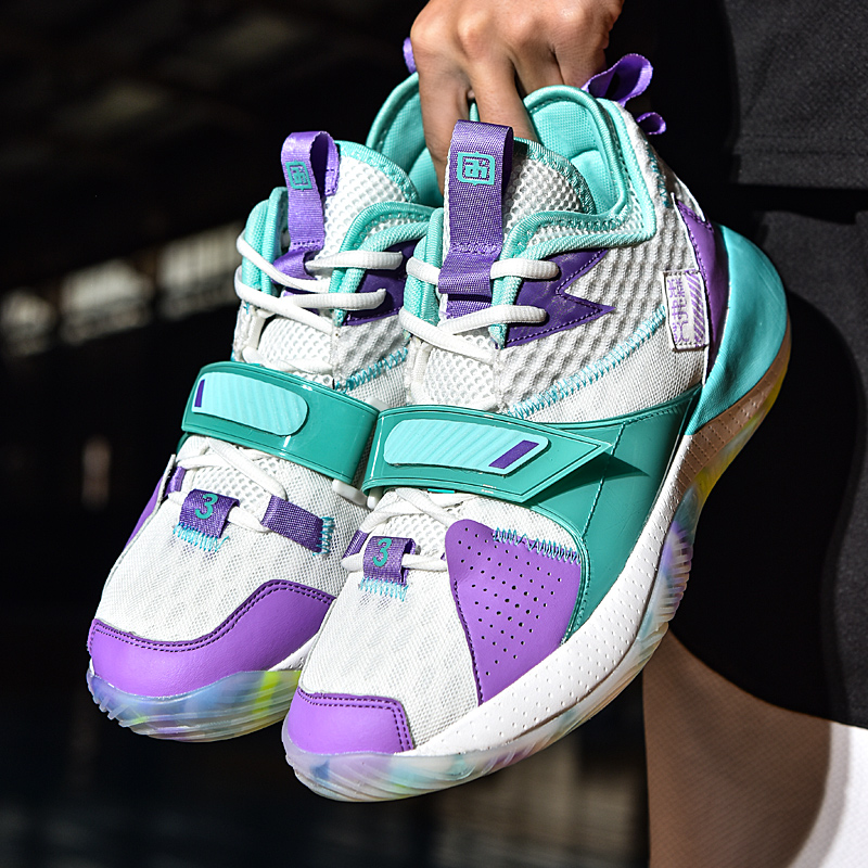 Iverson basketball shoes men's low-top 2022 spring and summer wear-resistant non-slip shock absorption actual combat breathable student mandarin duck guard women