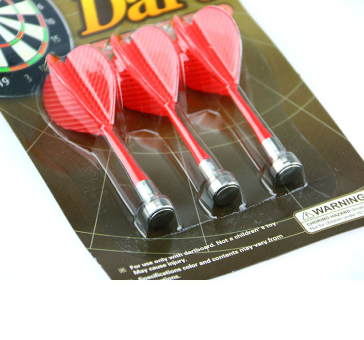 3 phi tiêu từ tính Kim phi tiêu từ tính mạnh Nam châm phi tiêu an toàn Phi tiêu đuôi nhựa - Darts / Table football / Giải trí trong nhà phi tiêu cho bé