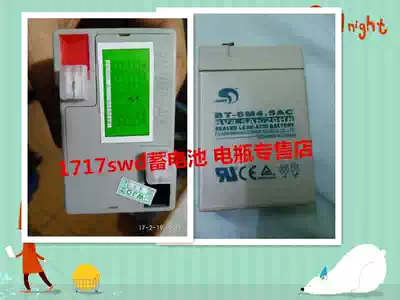 Taiwan set electronic scale 6V4 5Ah 20hr hanging battery toy children car BT-6M4 5AC battery