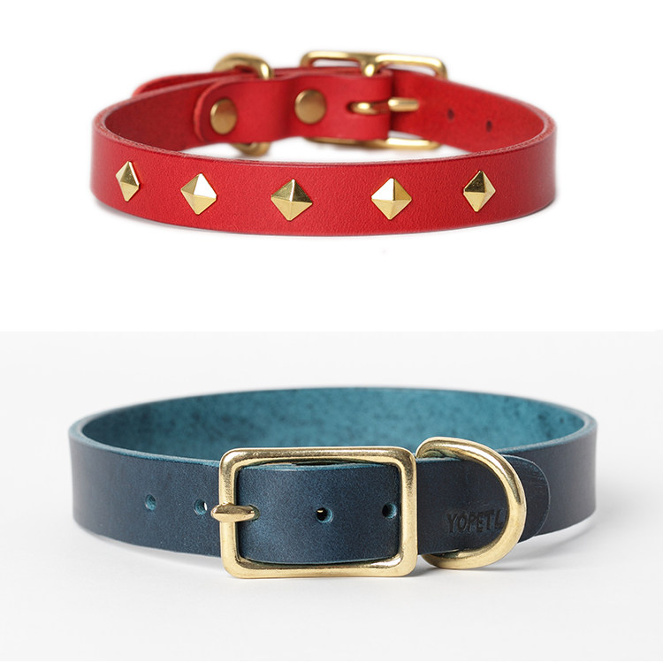 Yongyou Intentions Large Lido Color Genuine Leather Japan Made Delicate Rivet Adjustment Item Ring