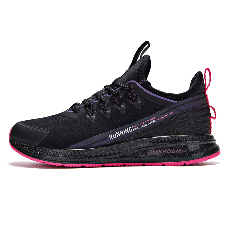Obsidian / Phosphorrain screen Q-bomb Mirage 2.0 | 361 Women's Shoes 2021 spring new pattern gym shoes Water splashing prevention Q cube Running shoes female