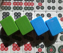 Machine with Tube Work push cake Large mahjong hand rub non-magnetic bullfighting bull boy push 40 pieces