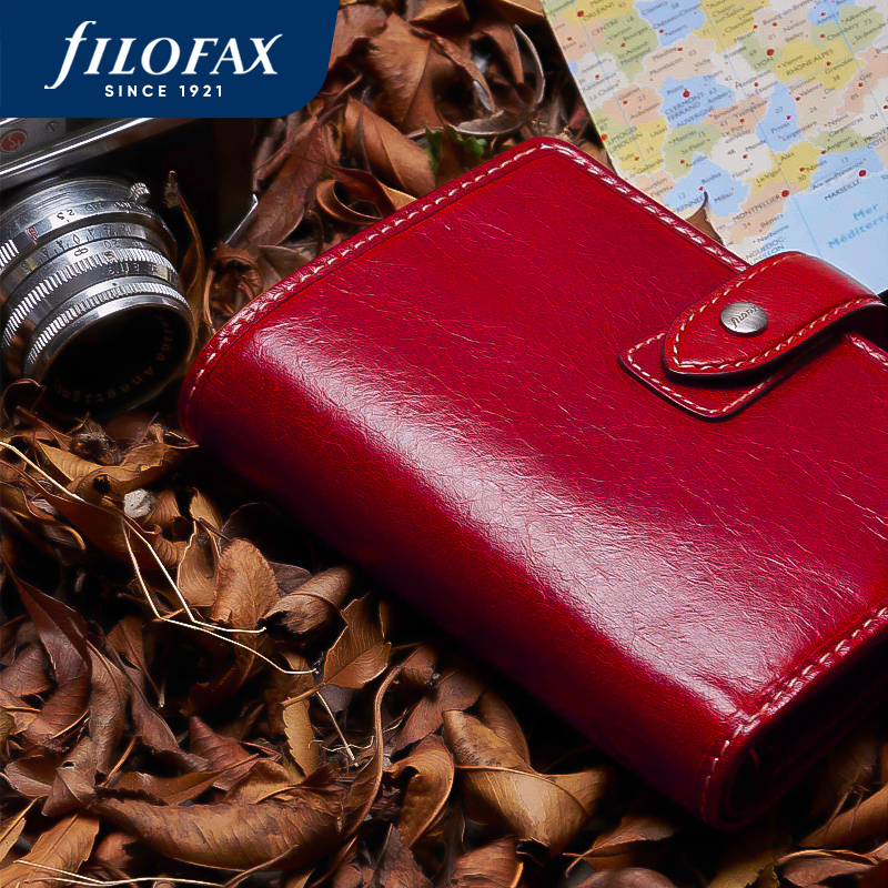 UK import filofax malden A5 A6A7A8 real cowhide notebook loose-leaf handbook net red handbook notepad custom 2022 schedule book conference minutes book loose-leaf book