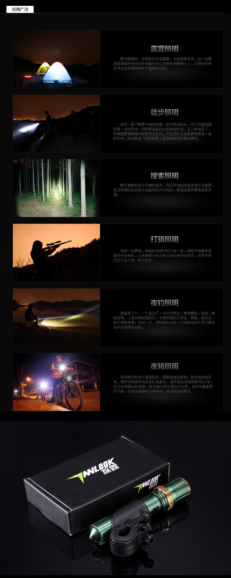 Eclairage pour vélo - phare - Ref 2400046 Image 12