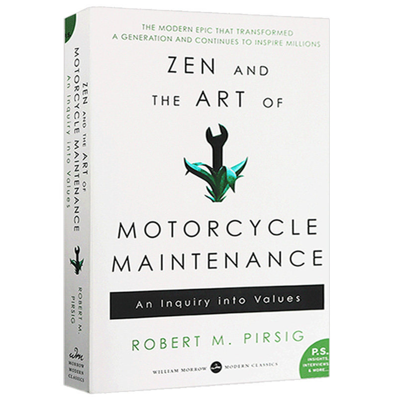 Zen and the Art of Motorcycle Maintenance，英文原版的魅力在哪里？-娱乐时尚类原版书-淘宝好物网