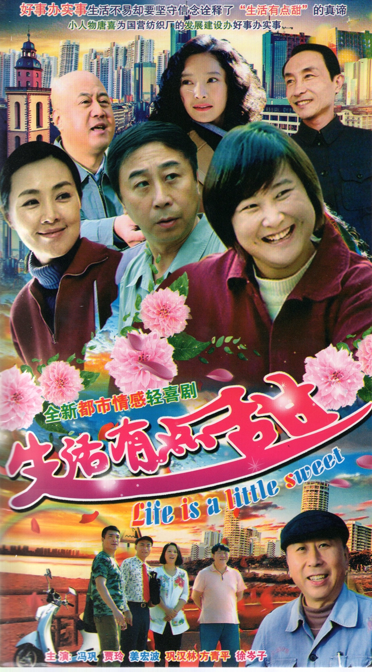 Urban Emotional Comedy TV Series Life A Bit Sweet DVD Disc DVD Disc Jia Ling Feng Gong