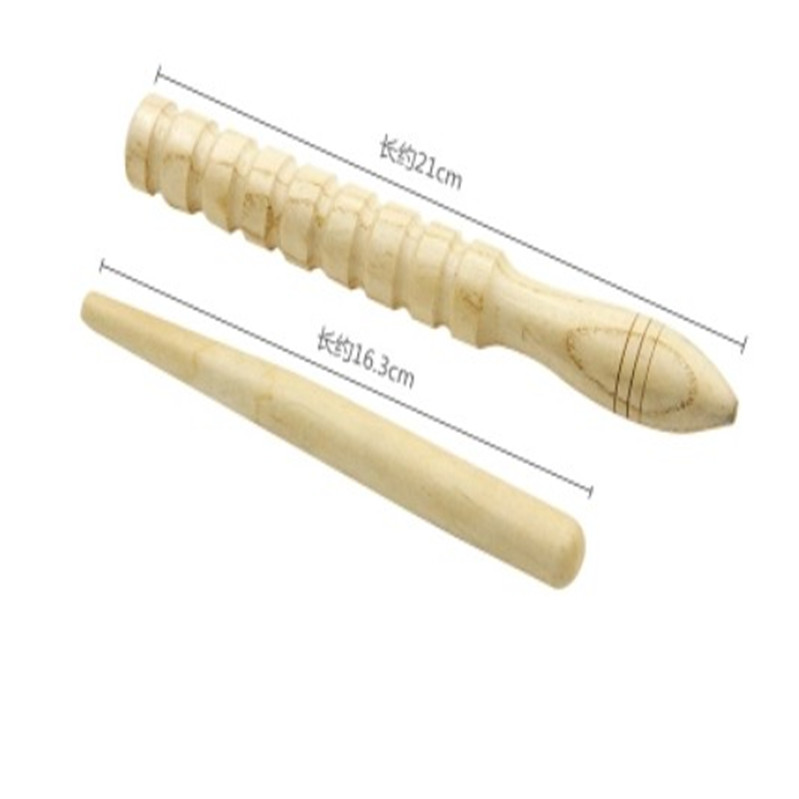 Nhịp điệu gậy Orff trẻ em bộ gõ giáo dục sớm đồ chơi âm nhạc dạy học hỗ trợ cạo râu bằng gỗ nhạc cụ cho bé