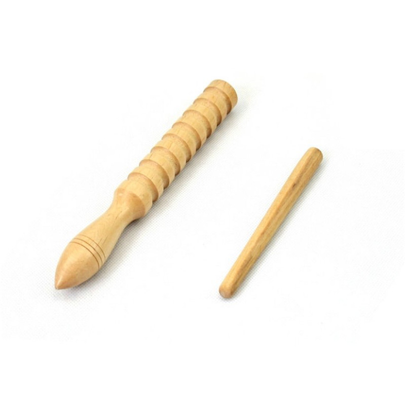 Nhịp điệu gậy Orff trẻ em bộ gõ giáo dục sớm đồ chơi âm nhạc dạy học hỗ trợ cạo râu bằng gỗ nhạc cụ cho bé