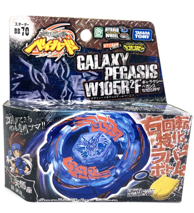 Оригинальная японская версия Tomy Alloy Battle Gyro Beyblade Streaming Spot Gyro BB70 Tianda
