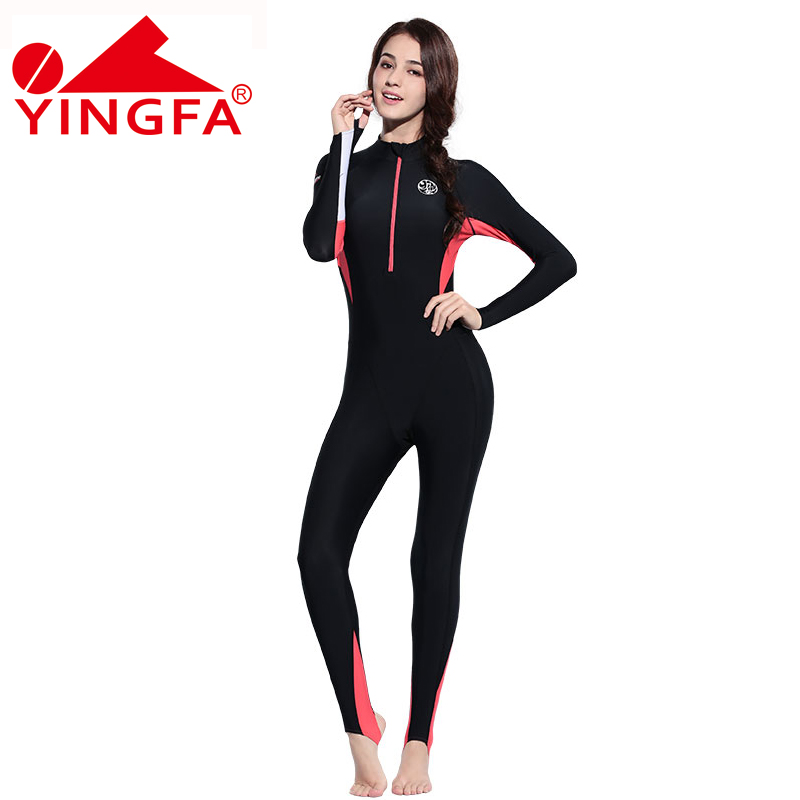 English Hair Full Body Conjoined Long Sleeve Conservative Lady Swimsuit Repair Body Slim Veil Warm Swimming Sunscreen Sunsuit Water Jellyfish-Taobao