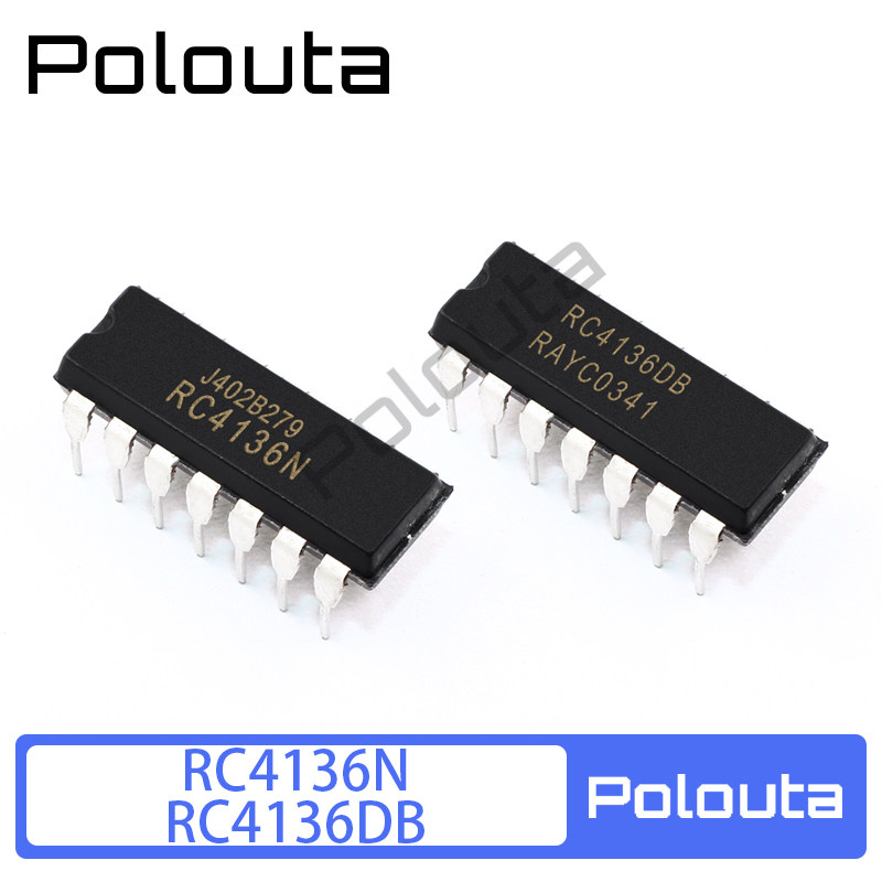 Rc4136 RC4136N、RC4136DB、RC4136 DIP-14 运算放大器芯片,POLOUTA真的能打吗?_芯片_淘宝数码网