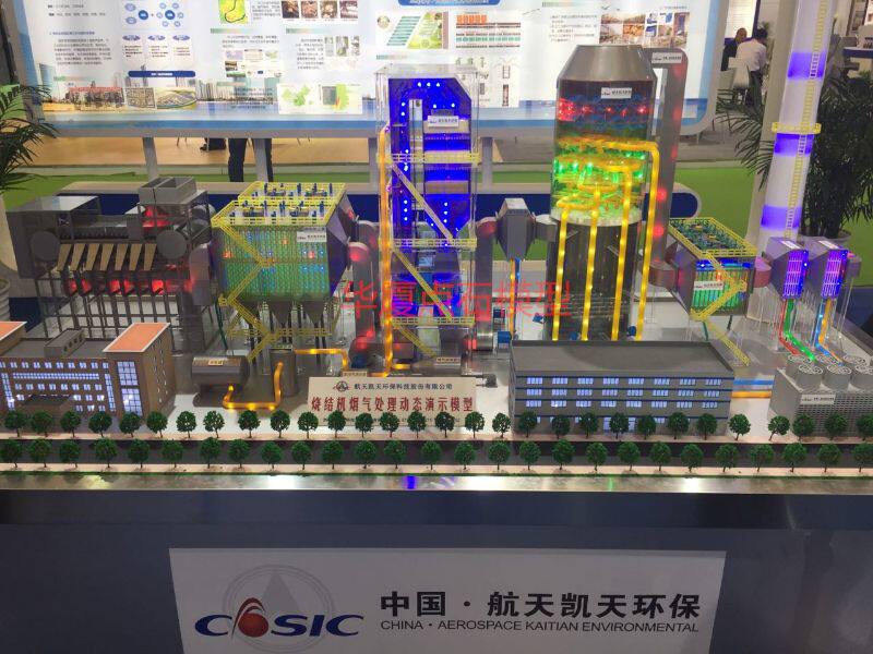Environmental model customization equipment model dynamic production process sand table assembly line model Beijing customization