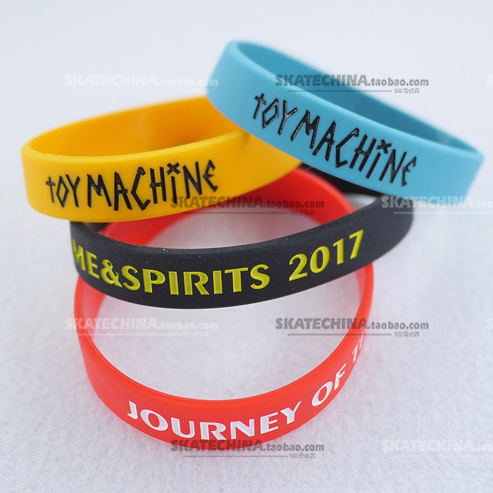 American ToyMachine Skateboard Bracelet Time & Spirit Tour Accessories Etnies Bracelet-SCC Skateboard Shop