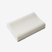 MUMO Wood Ink Latex Pillow Dunu Putralaire Natural neck Single pillow Wave pillow core Home Home