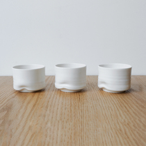 MUMO Wood Ink Li Hailin Hand For Pinching Tea Cup Defied White Porcelain Handmade Tea Room