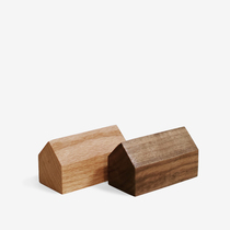MUMO wood ink wood house Black walnuts wood red oak wood house