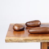 MUMO Wood Ink Dot Wood Black Walnuts Wood Table Storage Box Storage Box Solid Wood