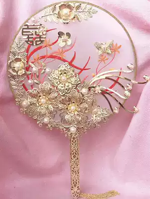 Clearance, clearance, loss-making sale, bride Xiuhe group fan, finished products, ultra-low special price, no return, no exchange, no return, no exchange