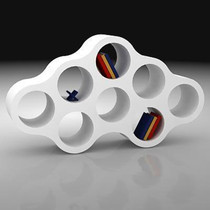 Creative GRP Creative Cloud Dove Bookshelf GRP Profiled Octapore Bookshelf Creative Display Shelf Childrens Bookshelves