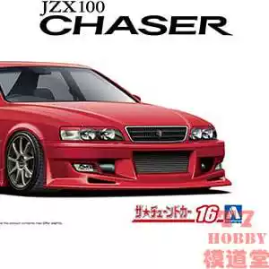 青岛社1/24 拼装车模Kunny`z JZX100 Chaser Tourer V `98 06928-淘宝