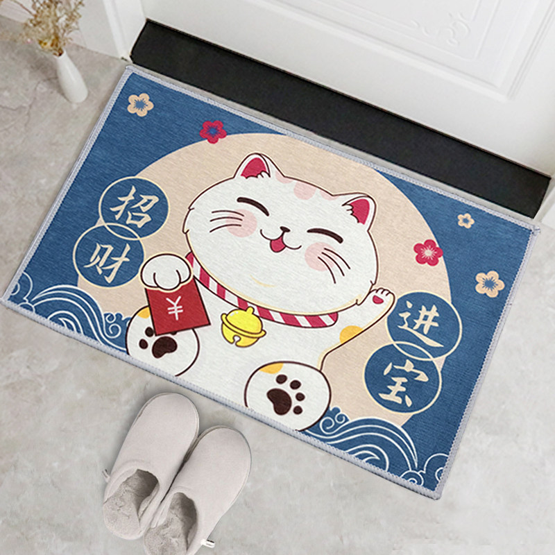 Home entrance door mat floor mat entrance door mat toilet bathroom bathroom non-slip mat absorbent carpet