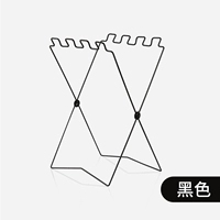 Складная мусорная рама черный