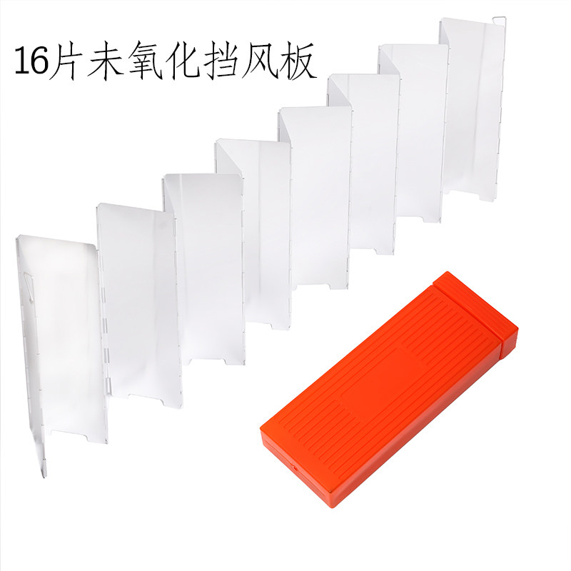Outdoor Camping Aluminum Alloy Cassette Stove Wind Shield Multifunction Windproof Hood Stove Head Shade Wind Windproof Board Stove Accessories-Taobao