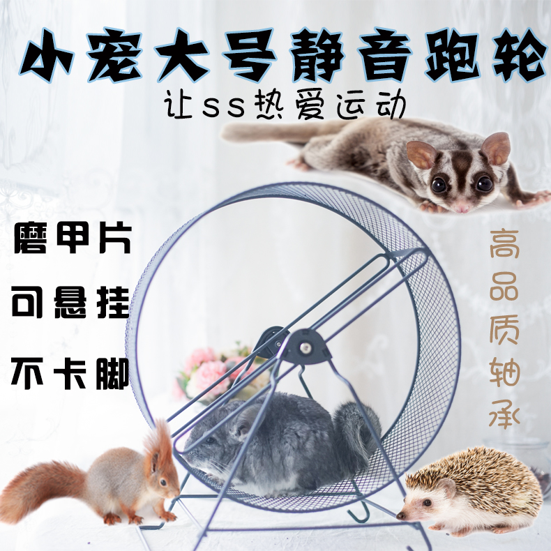 Squirrel hedgehog hamster Bear Dragon Cat Honey Bag RUNNING WHEELS SILENT DA OCEAN GRINDING NAIL HANGING WALL RUNNING WHEEL SUPPLIES