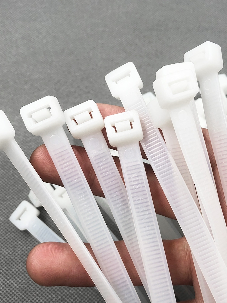 Factory straight Xinguang nylon cable tie 4x250 4*250 black and white width 2 8mm length 25cm foot 250 color