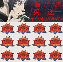 NANA Osaki Nana lotus tattoo cos tattoo sticker with waterproof men and women