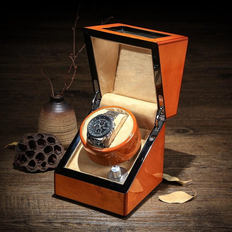 Rowie taximeter mechanical meter anti-magnetic silent home wood Piano Baking Varnish Automatic up box Shaking Meter