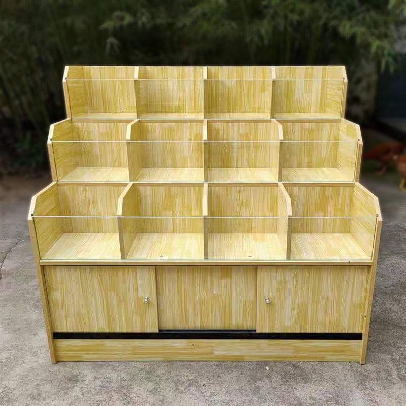 Super City Shelves Dry Fruits Dry Goods Snack Casual Goods Convenience Store Casual call Grocery Container Food Melon Fried Goods Show Shelf